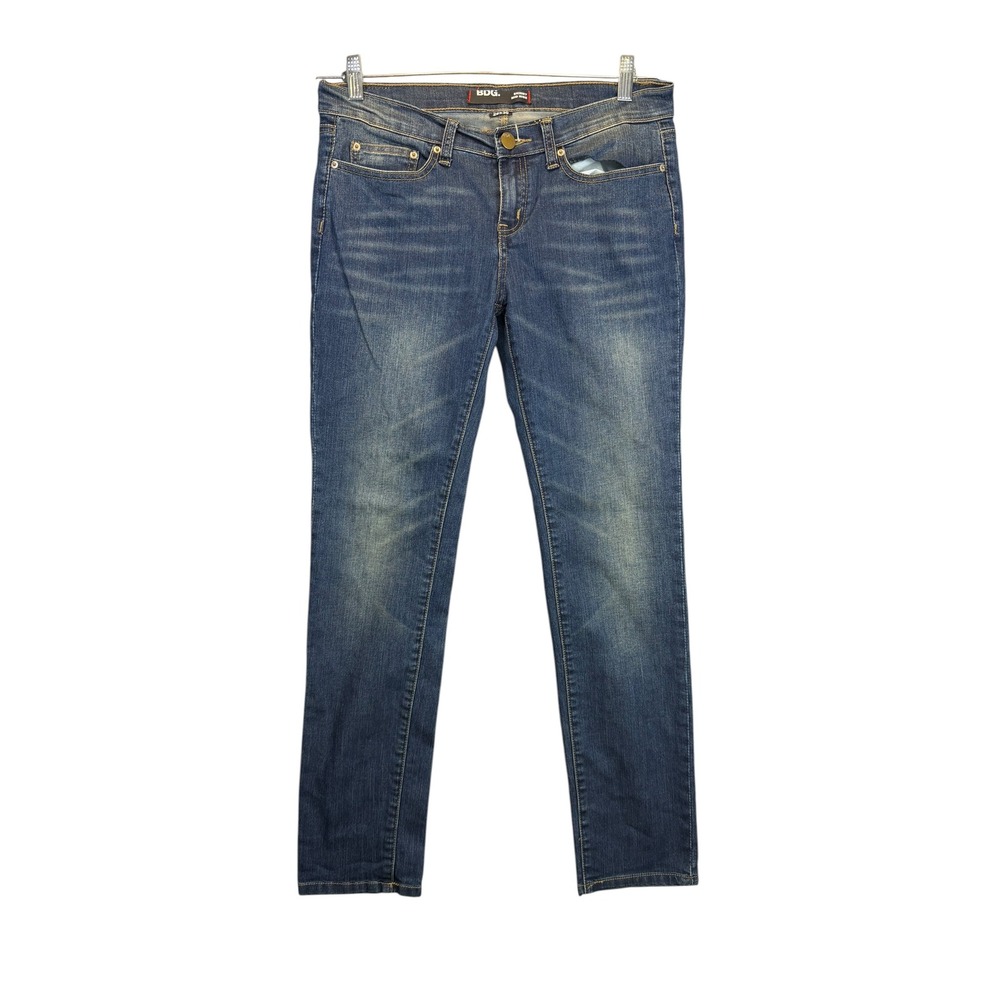 BDG Skinny Mid Rise Jeans Women 28x30 Medium‎ Wash Blue Denim Pants